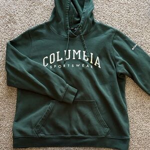 Columbia Forest Green Sportswear Hoodie